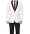 Off White 2 Piece Tuxedo Shawl Lapel Slim Fit