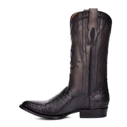 Black Caiman Boots