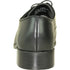 Bravo Mens Classic Moc Toe Tuxedo Prom Shoe in Black