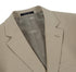 Bevagna Collection - Beige 100% Virgin Wool Regular Fit Pick Stitched 2 Piece Suit