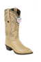 Wild West Botas de Avestruz Horma Puntal