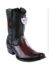 Wild West Botas de Armadillo Horma Dubai Toe Faded Burgundy