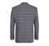 Lozano Collection - Men's 2 Piece Regular Fit Gray Check Pattern Suit