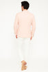 Men’s Blush Pink Slim Fit Blazer – Stylish Two-Button Sport Coat with Notch Lapel