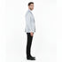 Big and Tall Men’s Silver Gray Paisley Tuxedo Jacket – Satin Shawl Lapel Blazer for Weddings, Proms, and Formal Event