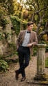 Men’s Brown Tweed Blazer Matt Smith Inspired Jacket – Classic Vintage Style Casual Formal Blazer, Smart Office Party Wear