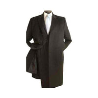3/4 Length 3 button Stylish Car Coat in Cashmere Charcoal