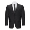 Mens Vested Black Slim Fit Suit