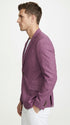 Men’s Berry Mauve Blazer – Classic 2-Button Wedding, Business and Smart-Casual Sport Coat in light purple lavender color