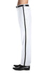 Mens Dress Tuxedos Pants in Color Flat Front No Pleat