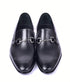 Corrente 4428 Leather Slip-On Loafer Shoes - Black - Image 3
