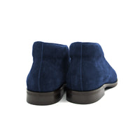 Zelli Marco Navy Suede Chukka Boots for Casual and Semi-Dress Wear