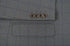 Trevi Collection - 2 Piece Suit 2 Buttons Windowpane Regular Fit In Gray