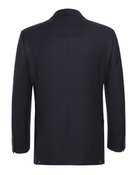 (Limited Sizes) Regular Fit Midnight Navy Wool Blazer