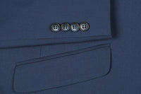 (Limited Sizes) Slim Fit 2 Piece Stretch Suit in Blue