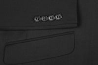 Performance Stretch Suit 2 Piece Slim Fit in Black