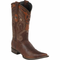 Mexican Pointy Boot Walnut Brown Pointed Toe