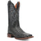 Dan Post Kylo Black Full-Quill Ostrich Boots