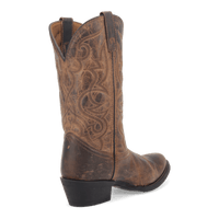 Laredo Maddie Leather Boot - Premium Brown Ankle Boot