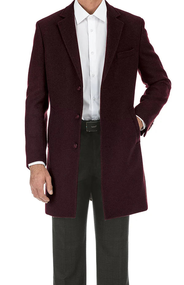 Slim Fit Overcoat Mens Collection  OvercoatUSA