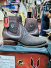 Vestigium Python Nubuck Exotic Ankle Boots Brown - Brown