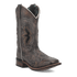 Laredo Spellbound Leather Boot - Luxe Black Ankle Boot