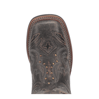 Laredo Spellbound Leather Boot - Luxe Black Ankle Boot