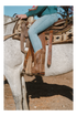 Laredo Spellbound Boot: Premium Leather Chelsea - Brown