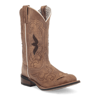 Laredo Spellbound Boot: Premium Leather Chelsea - Brown