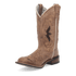 Laredo Spellbound Boot: Premium Leather Chelsea - Brown