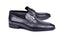 Corrente 5760 Burnished Calfskin Loafer - Black - Black - Size 13