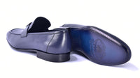 Corrente 5760 Burnished Calfskin Loafer - Navy - Image 4