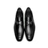 Corrente 5760 H Buckle Loafer Shoes - Black - Image 3