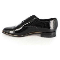 Stacy Adams Shoes Concorde Patent Leather Oxford Tuxedo Black 11003-01