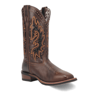 Laredo Lockhart Leather Boot - Premium Crafted Brown Work Boot