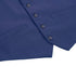 Vanderbilt Collection - Classic Dress Vest 5 Buttons Regular Fit In Blue