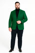 Mens Green Blazer – Stylish Casual and Formal Sport Coat for Parties, Weddings and Events in Emerald Green