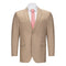 Mens Vested Tan Slim Fit Suit