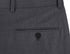 Dress Pants Regular Leg Un-Hemmed Bottoms in Charcoal