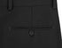 Dress Pants Regular Leg Un-Hemmed Bottoms in Black