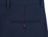 Dress Pants Regular Leg Un-Hemmed Bottoms in Navy