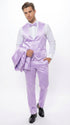 Men’s Lavender Tuxedo – Shiny Light Purple Wedding & Prom Tuxedo Suit