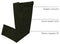 Mens Vintage Tweed Dress Pants Slacks Trousers Regular Fit Suit Pants in Army Green