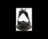 Mens 1920s Gangster Wingtip Dress Shoes - Black and White