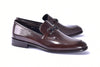 Corrente 6415 Calfskin Slip-On Loafer - Brown - Brown - Size 13