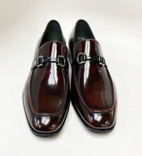 Corrente 6415 Calfskin Slip-On Loafer - Burgundy - Image 5