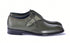 Corrente 6471 Leather Slip-On Monkstrap Shoe - Green - Image 2
