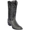 Grey Ostrich Boot