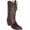 Brown Lizard Cowboy Boot