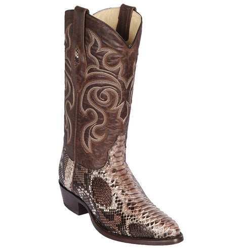 Brown Snakeskin Boots